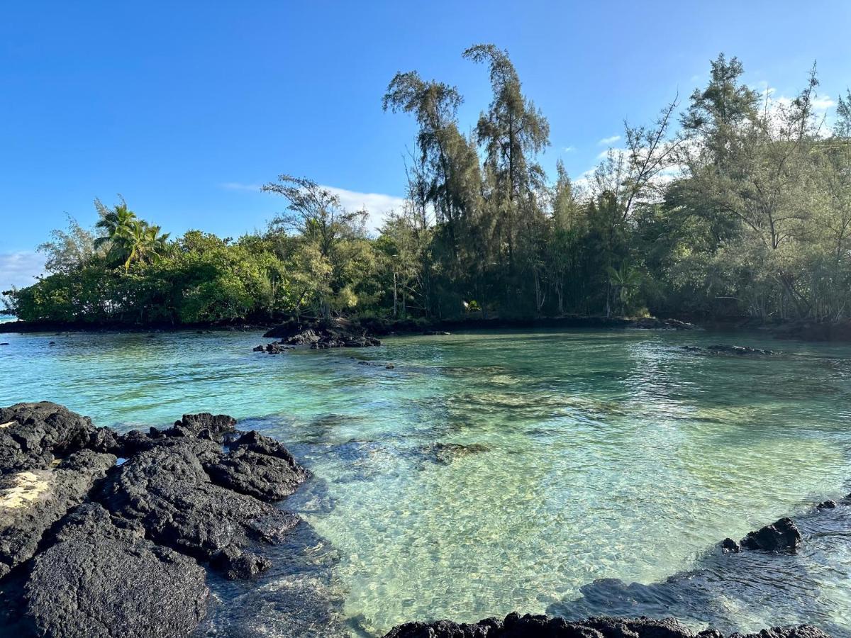 Ocean View Mauna Loa Shores Kai Ekahi #201 Next To Carlsmith Beach Park Hilo Hi Ngoại thất bức ảnh
